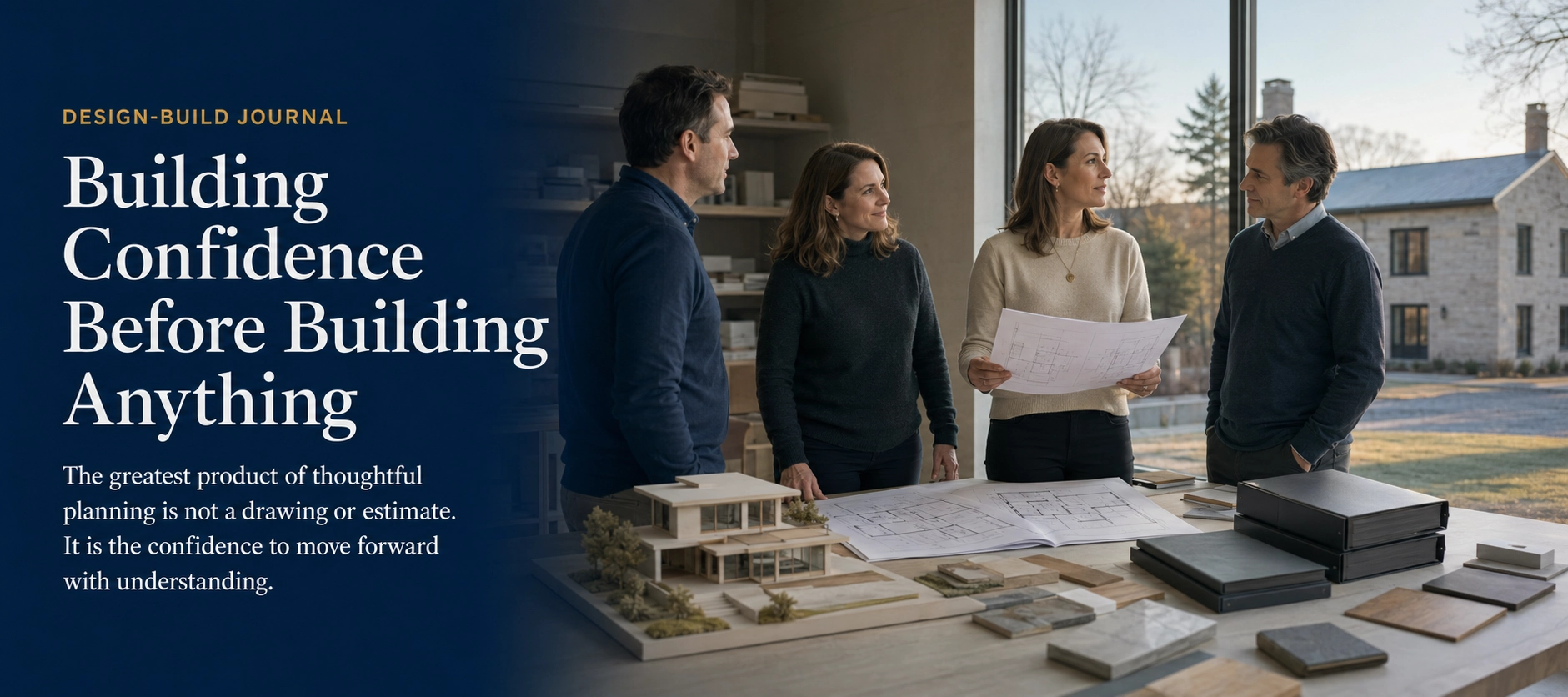 Building Confidence Before Building Anything