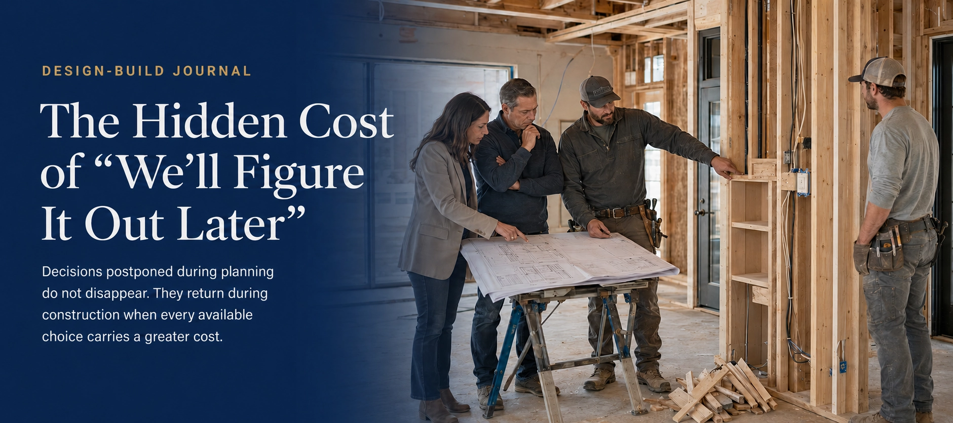 The Hidden Cost of “We’ll Figure It Out Later”