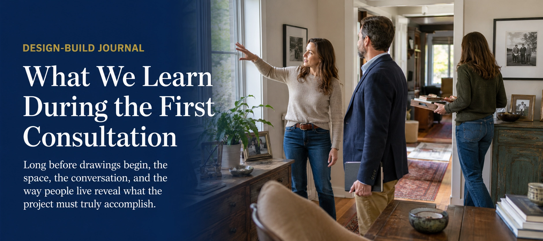 What We Learn During the First Consultation